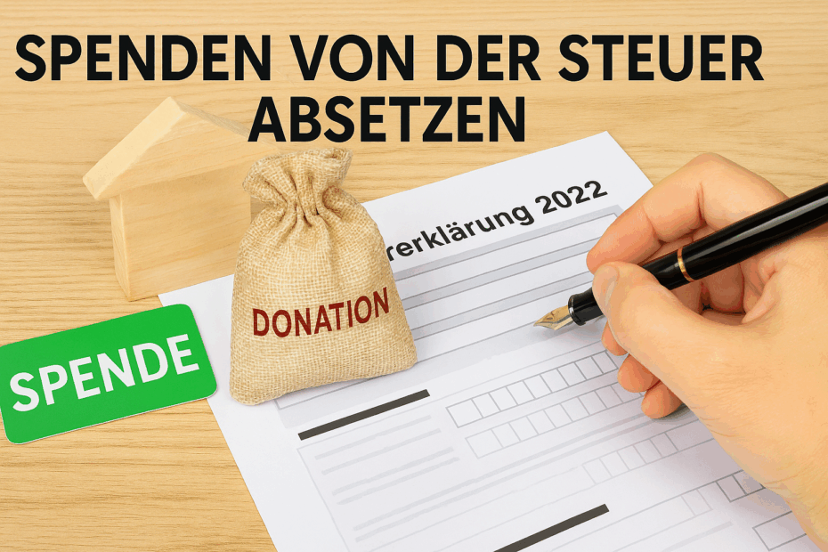 Spenden von der Steuer absetzen
